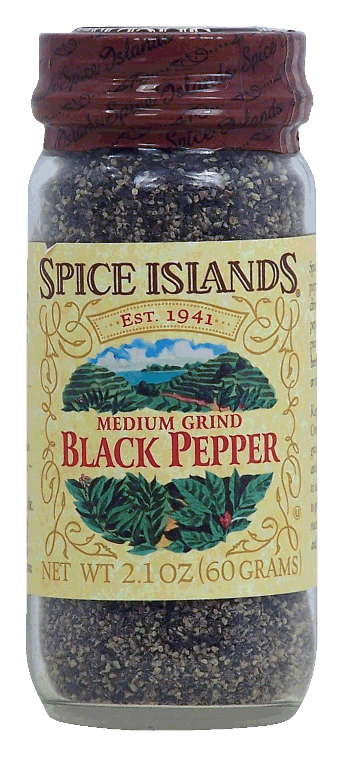 Spice Islands  pepper, black medium grind Full-Size Picture